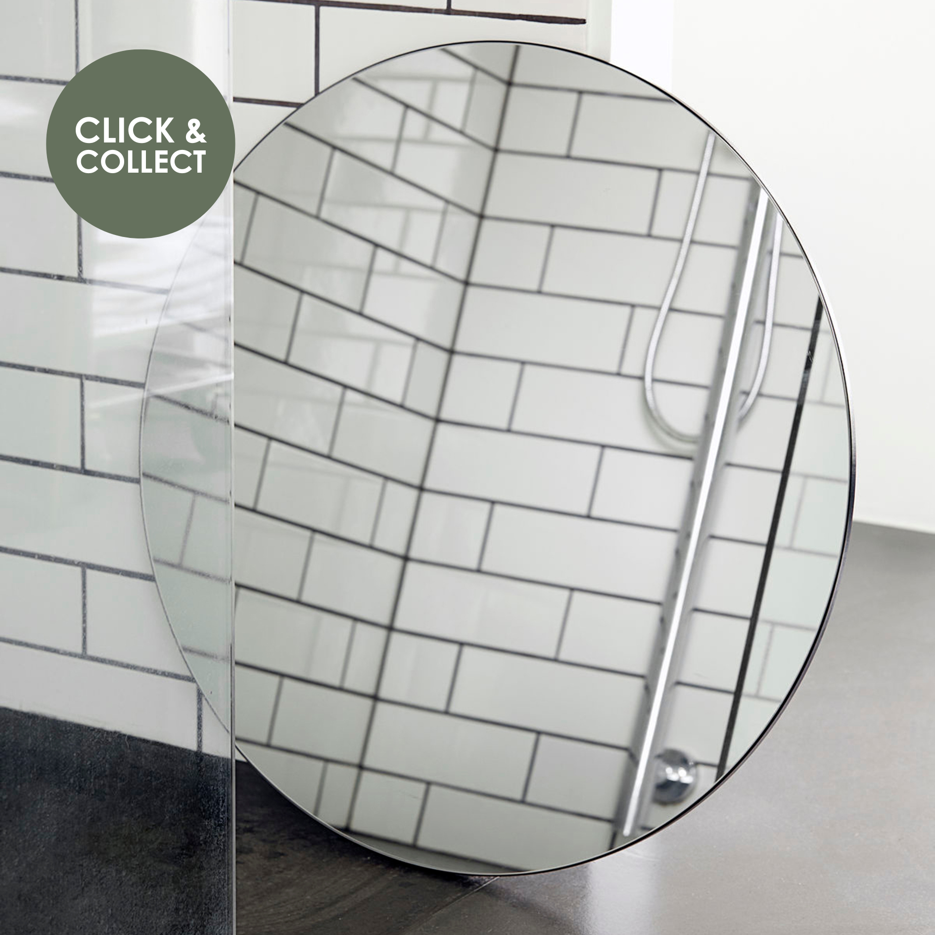 Round Mirror 80cm